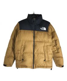 THE NORTH FACE（ザ ノース フェイス）の古着「ヌプシジャケット」｜ベージュ×ブラック