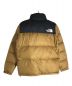 THE NORTH FACE (ザ ノース フェイス) ヌプシジャケット ベージュ×ブラック サイズ:M：15000円