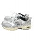 NEW BALANCE (ニューバランス) ローカットスニーカー グレー×ホワイト サイズ:27cm：9800円