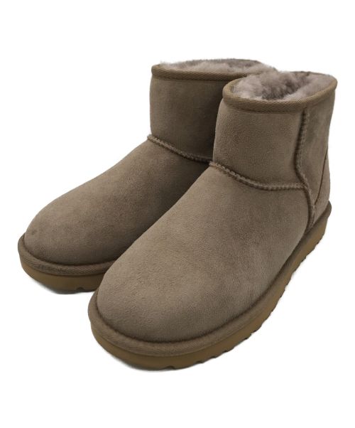 UGG（アグ）UGG (アグ) ショートムートンブーツ ベージュ サイズ:24.0cmの古着・服飾アイテム