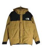 THE NORTH FACEザ ノース フェイス）の古着「MOUNTAIN DOWN JACKET」｜ベージュ×ブラック