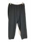 Graphpaper（グラフペーパー）の古着「21aw Wool Kersey Track Pants」｜ブラック