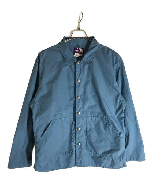 THE NORTHFACE PURPLELABEL（ザ・ノースフェイス パープルレーベル）THE NORTHFACE PURPLELABEL (ザ・ノースフェイス パープルレーベル) Mountain wind Shirt Jacket スカイブルー サイズ:Lの古着・服飾アイテム