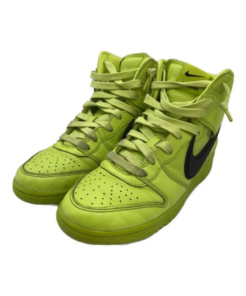 NIKE×AMBUSH（ナイキ×アンブッシュ）NIKE×AMBUSH (ナイキ×アンブッシュ) コラボハイカットスニーカー イエロー×ブラック サイズ:27cmの古着・服飾アイテム