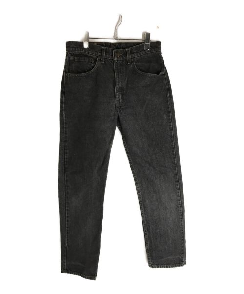 LEVI'S（リーバイス）LEVI'S (リーバイス) 先染めブラックデニムパンツ ブラック サイズ:81cm (W32)の古着・服飾アイテム