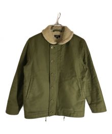 A.P.C.（アーペーセー）の古着「デッキジャケット」｜グリーン