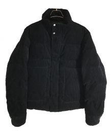 ALL SAINTS（オールセインツ）の古着「HOGAN CORDUROY QUILTED JACKET」｜ブラック