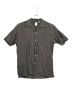 finamore（フィナモレ）の古着「コットンリネンシャツ オープンカラーシャツ 開襟シャツ」｜ブラウン