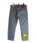 LEVI'S×PoKeMoN (リーバイス × ポケモン) コラボテーパードデニムパンツ スカイブルー サイズ:73.5cm (W29)：7000円