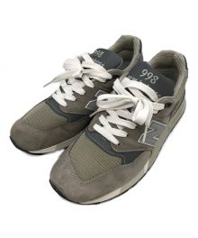 NEW BALANCE（ニューバランス）の古着「ローカットスニーカー」｜グレー×ベージュ