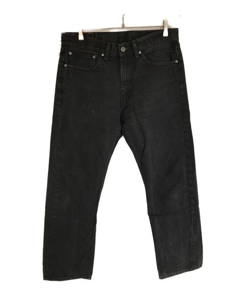 LEVI'S（リーバイス）LEVI'S (リーバイス) 505ブラックデニムパンツ ブラック サイズ:86cm(W34)の古着・服飾アイテム