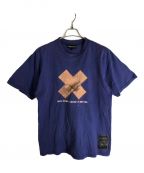 GRIFFINグリフィン）の古着「オールドプリントTシャツ」｜ネイビー