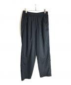 FreshServiceフレッシュサービス）の古着「COOLFIBER TWO TUCK EASY PANTS」｜ブラック