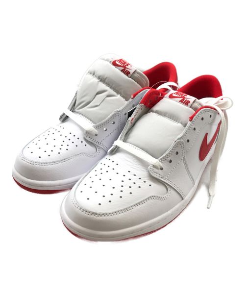 NIKE（ナイキ）NIKE (ナイキ) Air Jordan 1 Retro Low Og レッド×ホワイト サイズ:28.5cmの古着・服飾アイテム