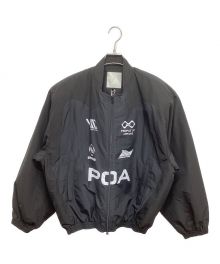 UNDERMYCAR（アンダーマイカー）の古着「poa trademarks padded -jacket」｜ブラック