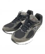 NEW BALANCEニューバランス）の古着「ローカットスニーカー」｜ブラック×ホワイト