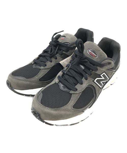 NEW BALANCE（ニューバランス）NEW BALANCE (ニューバランス) ローカットスニーカー ブラック×ホワイト サイズ:27cmの古着・服飾アイテム