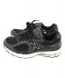 NEW BALANCE (ニューバランス) ローカットスニーカー ブラック×ホワイト サイズ:27cm：14800円