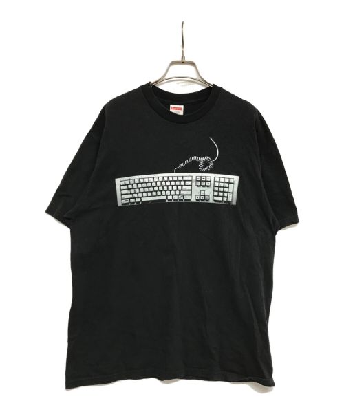 SUPREME（シュプリーム）SUPREME (シュプリーム) 19SS KEYBOARD TEE キーボードティー ブラック×ホワイト サイズ:Lの古着・服飾アイテム