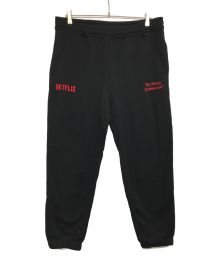 The Ennoy Professional×NETFLIX（ザ エンノイ プロフェッショナル×ネットフリックス）の古着「HOODIE PANTS/フーディパンツ　AW23BRENPT06NTL」｜ブラック