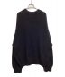 UNUSED (アンユーズド) COTTON NYLON 5G KNIT/コットンナイロン5Gニット　US1412 ブラック サイズ:2：5800円