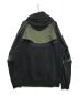 NIKE (ナイキ) sacai (サカイ) AS M NRG Full Zip Hoodie ブラック×カーキ サイズ:XXL：24800円