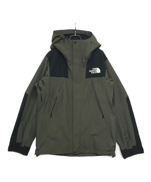 THE NORTH FACE（ザ ノース フェイス）THE NORTH FACE (ザ ノース フェイス) Mountain Jacket ブラック×カーキ サイズ:Lの古着・服飾アイテム