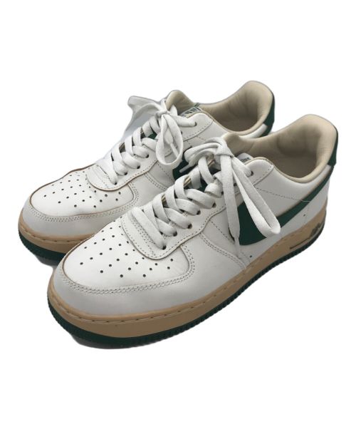 NIKE（ナイキ）NIKE (ナイキ) WMNS AIR FORCE 1 LOW GREEN AND MUSLIN  エアフォースワン　DZ4764-133 アイボリー×グリーン サイズ:27cmの古着・服飾アイテム