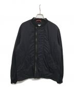 OAMCオーエーエムシー）の古着「LIGHT WEIGHT BOMBER JACKET IO20691 ライトウェイトボンバージャケット」｜ブラック