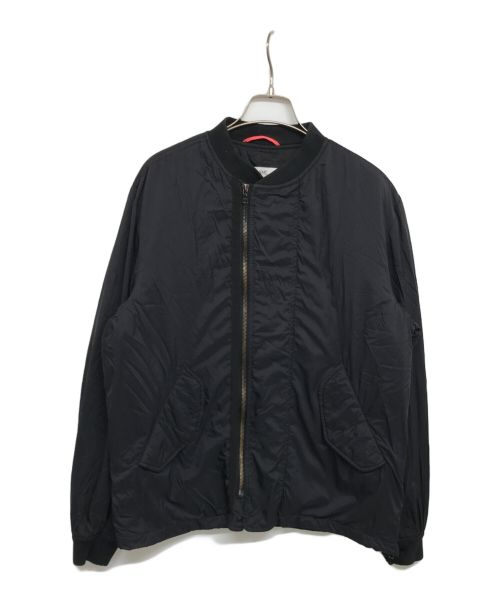 OAMC（オーエーエムシー）OAMC (オーエーエムシー) LIGHT WEIGHT BOMBER JACKET IO20691 ライトウェイトボンバージャケット ブラック サイズ:Mの古着・服飾アイテム