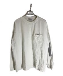 STONE ISLAND（ストーンアイランド）の古着「REFLECTIVE LONGSLEEVE T-SHIRT」｜ホワイト