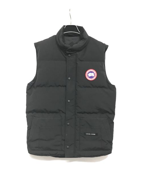 CANADA GOOSE（カナダグース）CANADA GOOSE (カナダグース) FREESTYLE CREW VEST 4154M フリースタイルクルーベスト ブラック サイズ:Sの古着・服飾アイテム