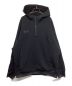 Y-3（ワイスリー）の古着「LOGO HALF-ZIP HOODIE HM5037 」｜ブラック