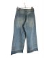 CAMPHOR WOOD (カンファーウッド) washed cut off baggy denim インディゴ サイズ:S：6000円