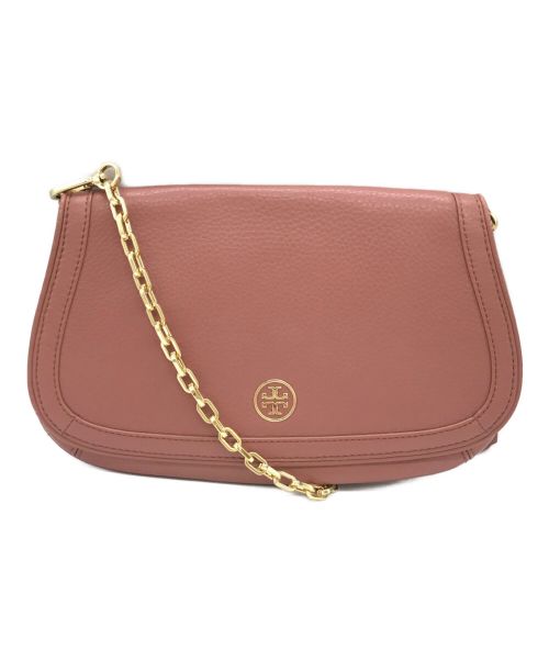 TORY BURCH（トリーバーチ）TORY BURCH (トリーバーチ) チェーンショルダーバッグ ピンクの古着・服飾アイテム