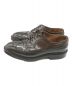 Crockett & Jones (クロケット＆ジョーンズ) コードバンフルブローグシューズ バーガンディー サイズ:6(24-25cm程)：35000円