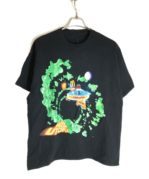 cactus jack（カクタス・ジャック）cactus jack (カクタス・ジャック) McDonald's CPFM UFO T-SHIRT ブラック サイズ:Lの古着・服飾アイテム