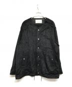 THE TOKYOザトーキョー）の古着「Suri Alpaca Freece Jacket 263650004 スリアルパカフリースジャケット toyko base」｜ブラック