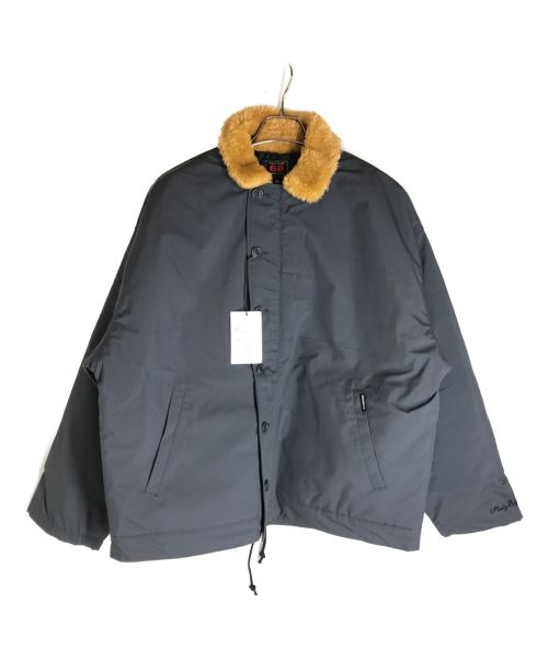 68&BROTHERS（68&ブラザーズ）68&BROTHERS (68&ブラザーズ) N-1 Deck Jacket グレー サイズ:XLの古着・服飾アイテム