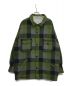 TENDERLOIN（テンダーロイン）の古着「T-BEAR CPO JACKET バッファローチェックCPOジャケット」｜グリーン×グレー