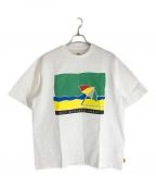 Arnold Palmer by ALWAYTHアーノルドパーマーバイオルウェイズ）の古着「プリントTシャツ」｜ホワイト