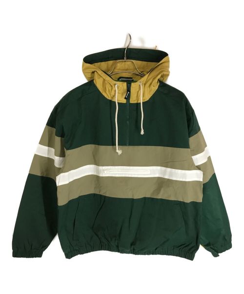 Arnold Palmer by ALWAYTH（アーノルドパーマーバイオルウェイズ）Arnold Palmer by ALWAYTH (アーノルドパーマーバイオルウェイズ) COTTON NYLON ANORAK カーキ×グリーン サイズ:M 未使用品の古着・服飾アイテム