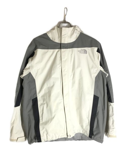 THE NORTH FACE（ザ ノース フェイス）THE NORTH FACE (ザ ノース フェイス) マウンテンパーカー グレー×ホワイト サイズ:Lの古着・服飾アイテム