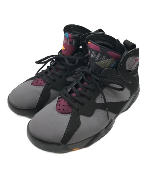 NIKE（ナイキ）NIKE (ナイキ) AIR JORDAN 7 BORDEAUX グレー×ブラック サイズ:26cmの古着・服飾アイテム