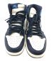 中古・古着 NIKE (ナイキ) AIR JORDAN 1 RETRO HIGH OG OBSIDIAN スカイブルー×ホワイト サイズ:27cm：23000円