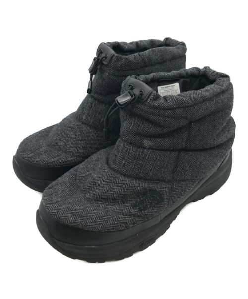 THE NORTH FACE（ザ ノース フェイス）THE NORTH FACE (ザ ノース フェイス) Nuptse Bootie WP グレー サイズ:28cmの古着・服飾アイテム