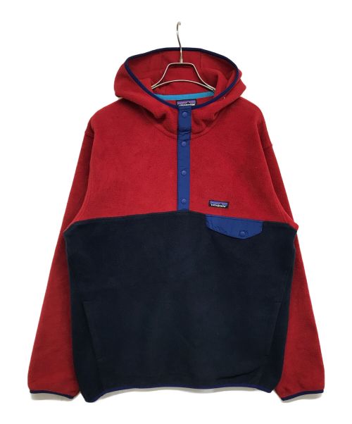 Patagonia（パタゴニア）Patagonia (パタゴニア) シンチラスナップボタンフーディー 25461FA15 SYNCHILLA レッド サイズ:Lの古着・服飾アイテム