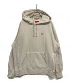 SUPREMEシュプリーム）の古着「スモールボックロゴパーカー　22AW　　SMALL BOX LOGO HOODIE　プルオーバ― パーカー　RN101837」｜アイボリー