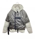 adidasアディダス）の古着「3WAYレイヤードダウンジャケット FT2420 COLD.RDY DOWN JACKET」｜シルバー