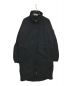 STONE ISLAND（ストーンアイランド）の古着「DAVID LIGHT-TC WITH MICROPILE COAT スリーブワッペンスタンドカラーコート 711570631」｜ブラック